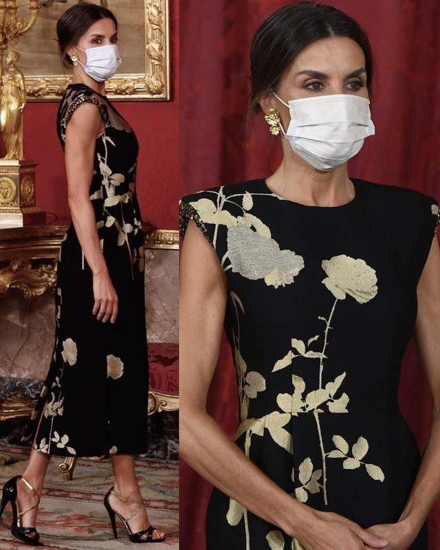 廓形|韩国第一夫人穿泡泡袖展温婉东方美,西班牙王后用“中国风”致敬