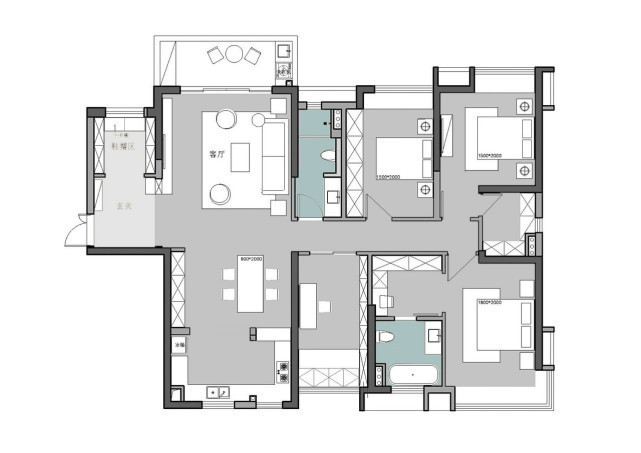 中式风|182平中式风四居室,让我无时无刻恣意享受明媚的光