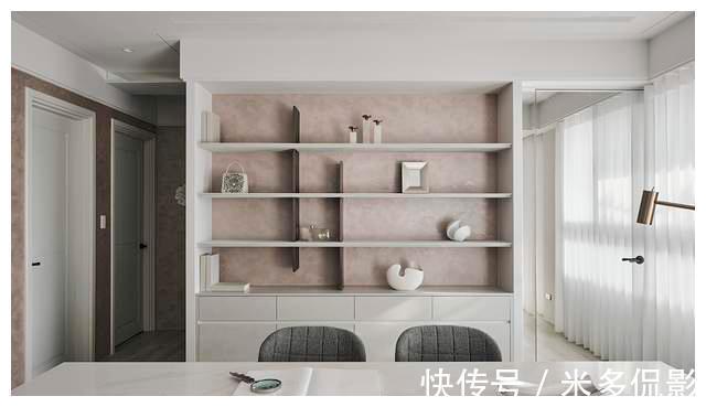 一刚一柔|爱花的夫妻俩晒出132㎡新房，全屋没用一盆绿植，却高级的自然