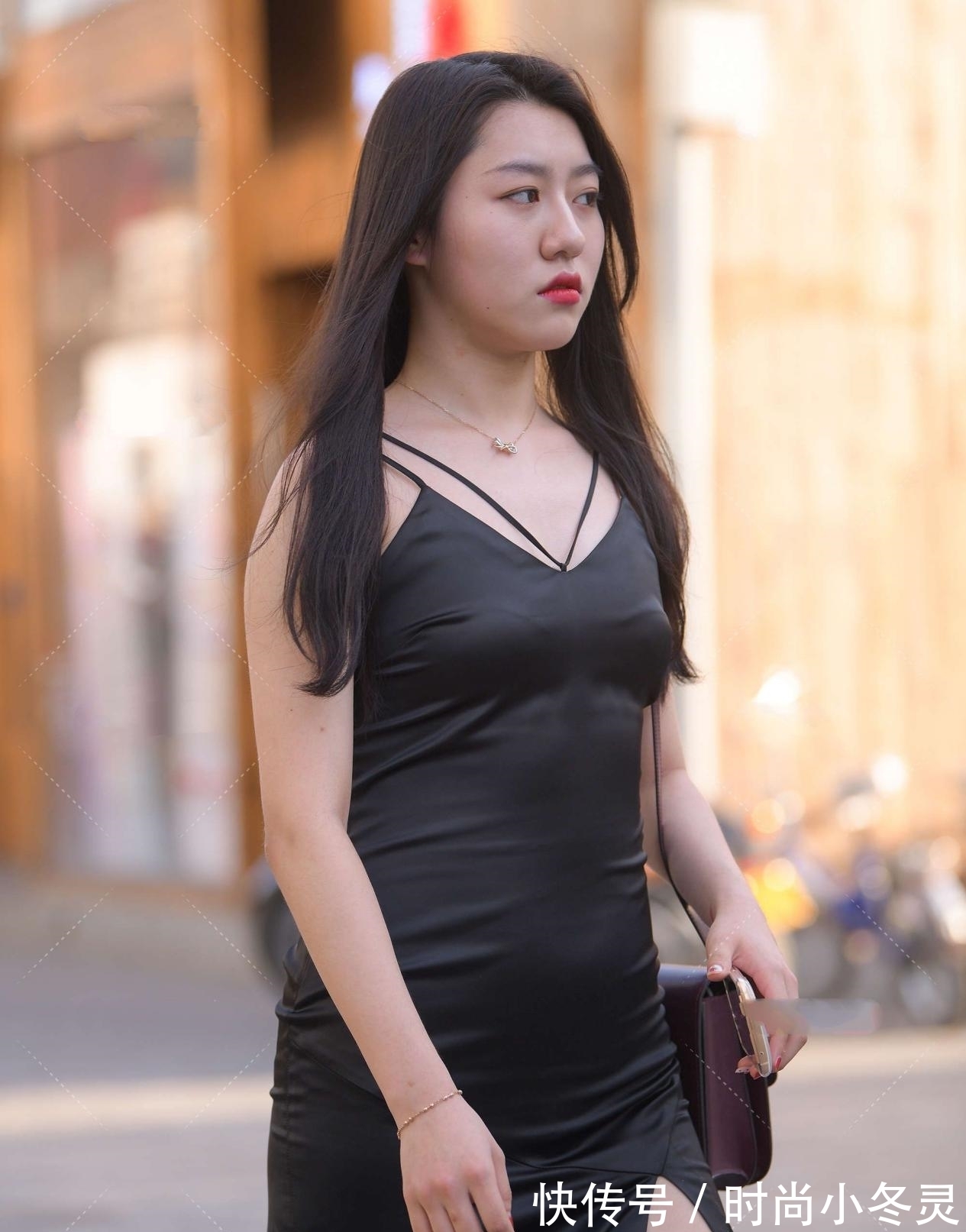 优雅 无袖设计连衣裙,优雅显高级,楚楚动人