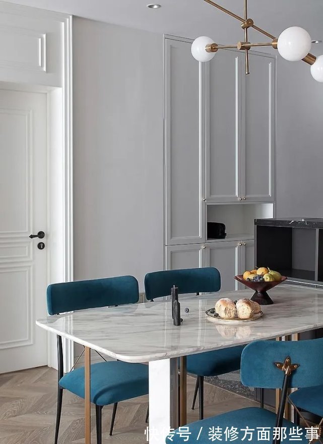 收纳|76㎡轻奢欧式风,复古又优雅,小户型也能这么上档次!