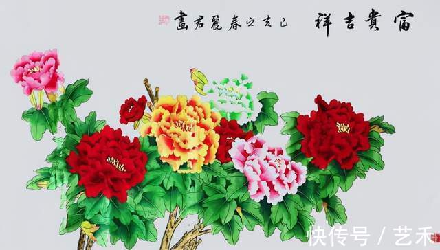 美术家协会#马丽君——天生爱丹青，丽质更擅美，腹有诗书气自华，最具潜质实力派女画家