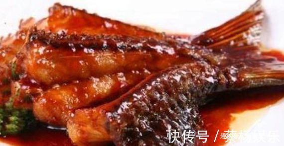 划水|美食推荐:红烧黄花鱼、西芹金针菇、平菇炒肉片、红烧划水的做法