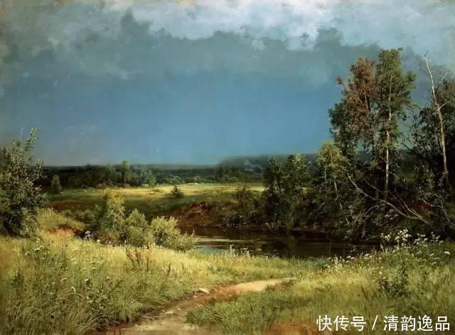 希什金！俄国巡回画派，风景画大师希什金，史诗般森林风景油画作品欣赏