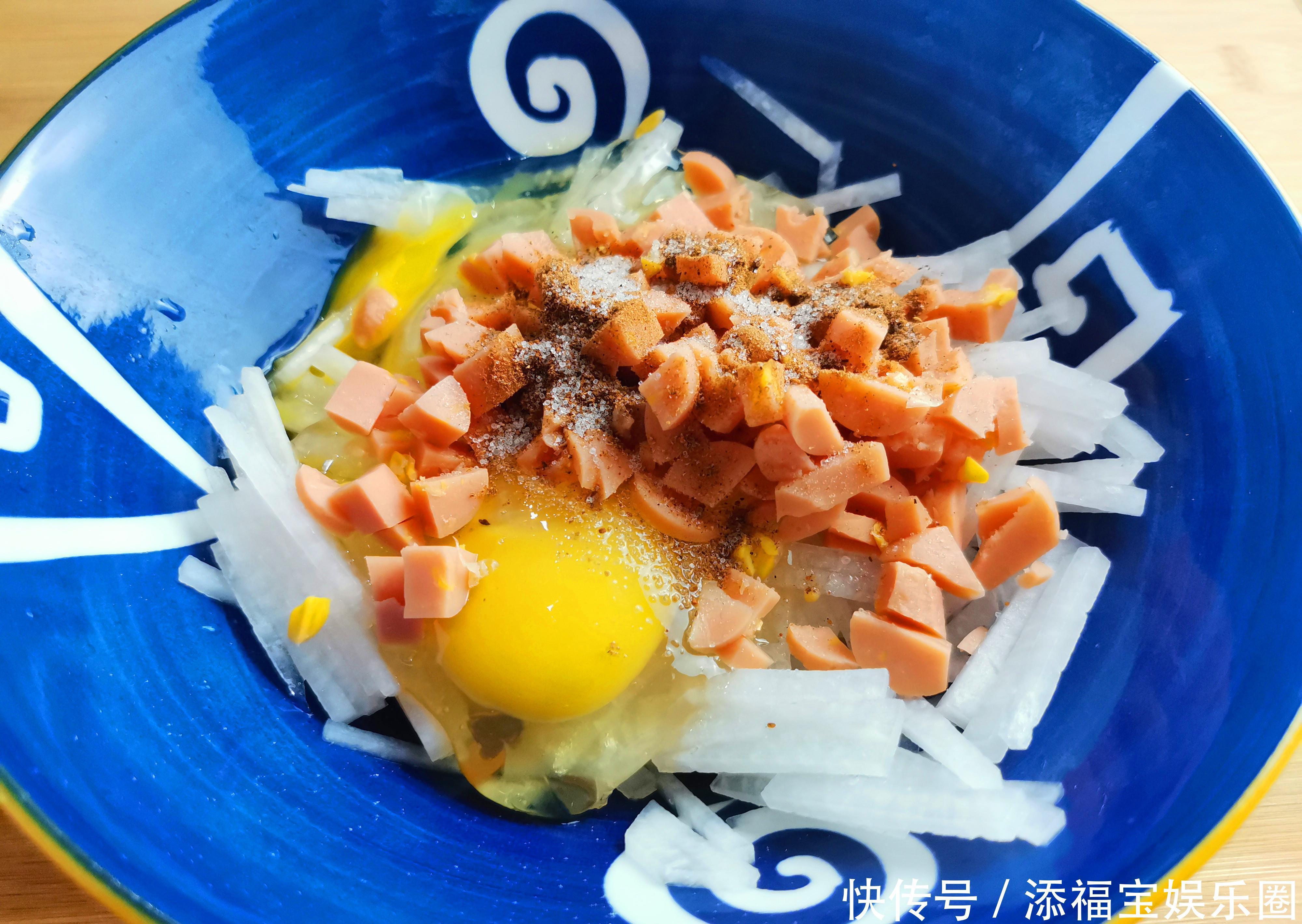 萝卜馅料|萝卜和鸡蛋是绝配,教你新做法,不炒不煮不凉拌,比大鱼大肉还香