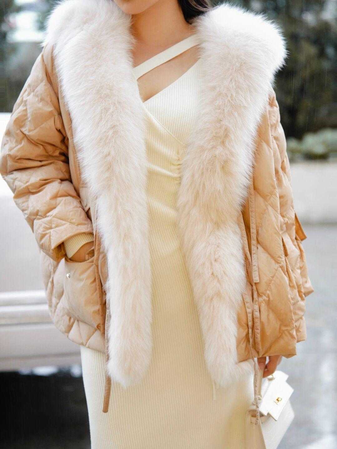 衣身 什么样的羽绒服款式最好看?除了短款压痕款式,其他都不太行