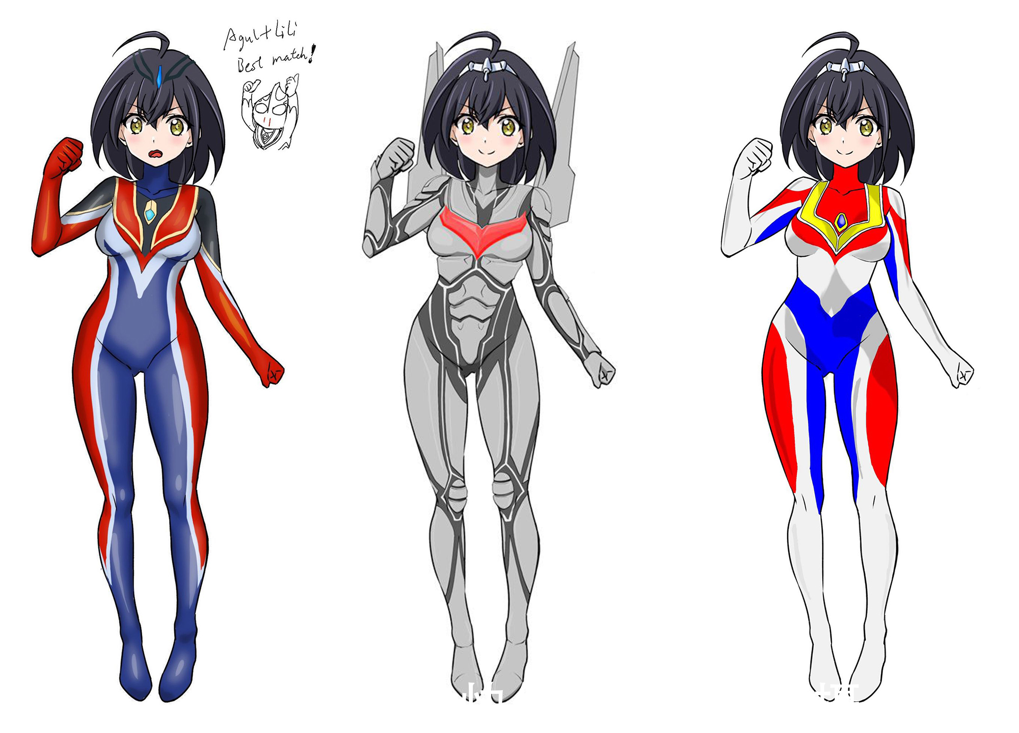 盖亚奥特曼|莉莉的21件新衣服,奥特曼占据15个,还有3位经典的特摄英雄