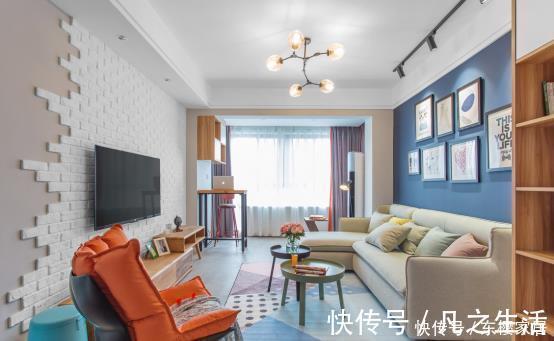 性冷淡|谁说北欧风都是性冷淡？它也可以很缤纷，这套北欧风就很有格调