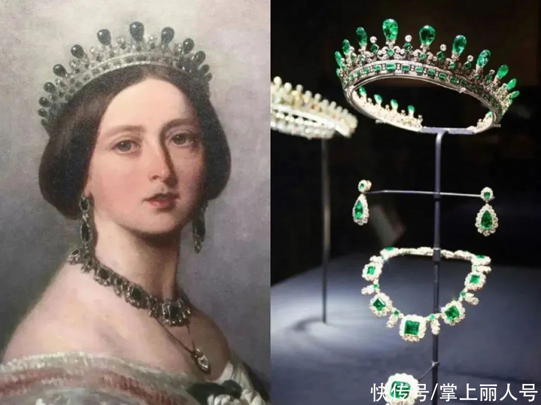 默克尔|英国女王佩戴祖母绿绿胸针，展开微妙时尚外交