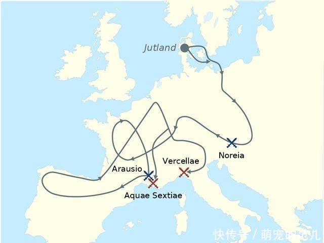 耳曼人|阿劳西奥之战罗马共和国历史上最惨痛的失败，十数万人魂陨疆场