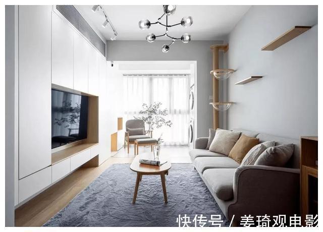 推拉门|她家65㎡的舒适两居,空间很显大,这4个小心机值得学习!