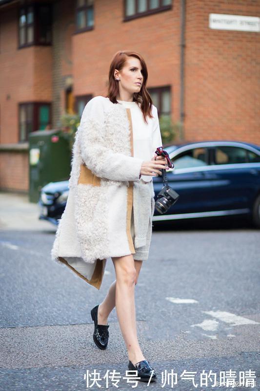 穿大衣时尽量别配小白鞋!瞧瞧下面潮人这样来穿,显瘦又高级!
