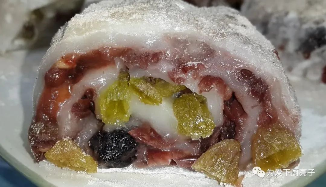 自制糯米凉糕做法，冰箱里一放，好吃又营养，孩子第一次吃就爱上