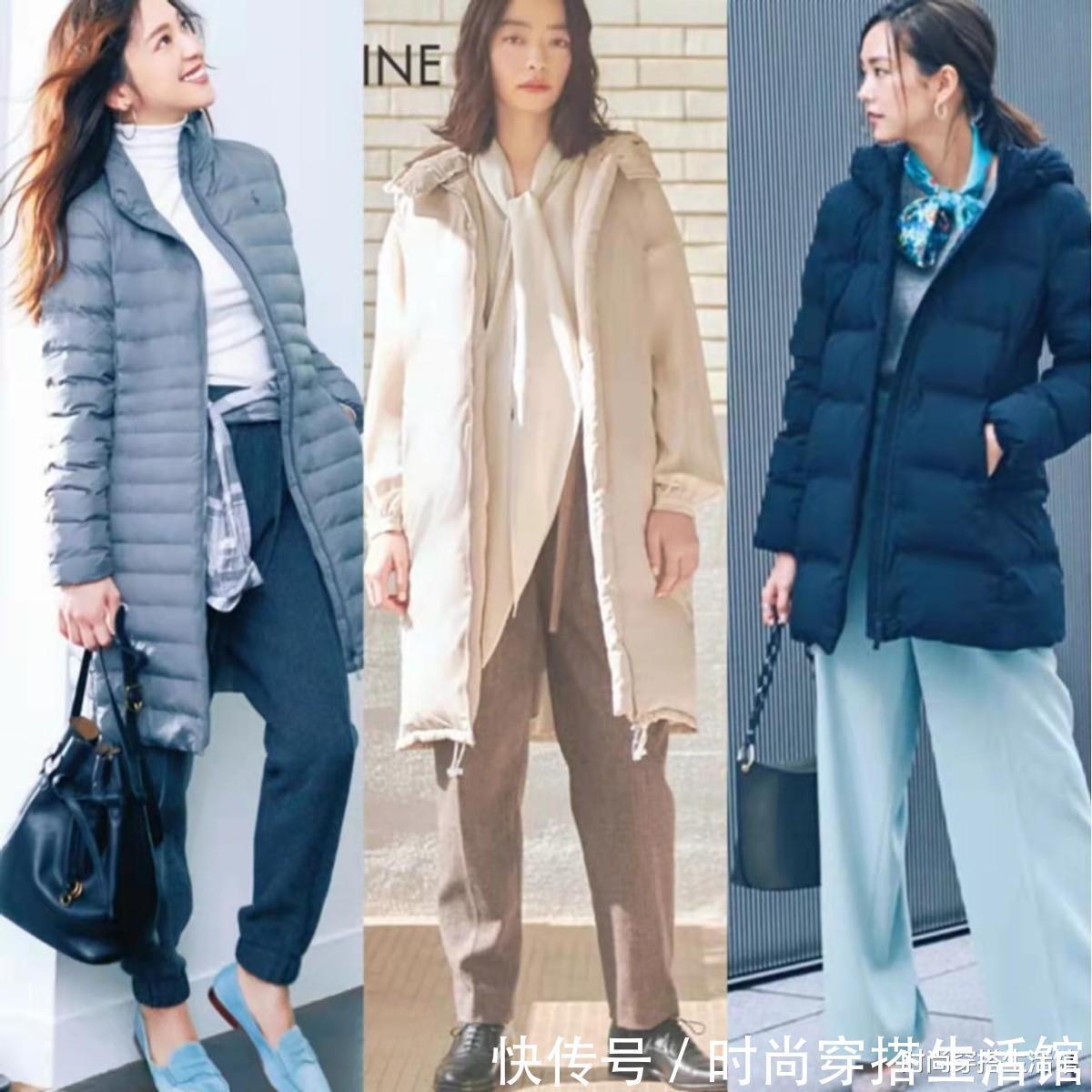 小姐姐 羽绒服下面尽量少穿裙子,今年拜年更流行这样穿,时髦保暖更高级