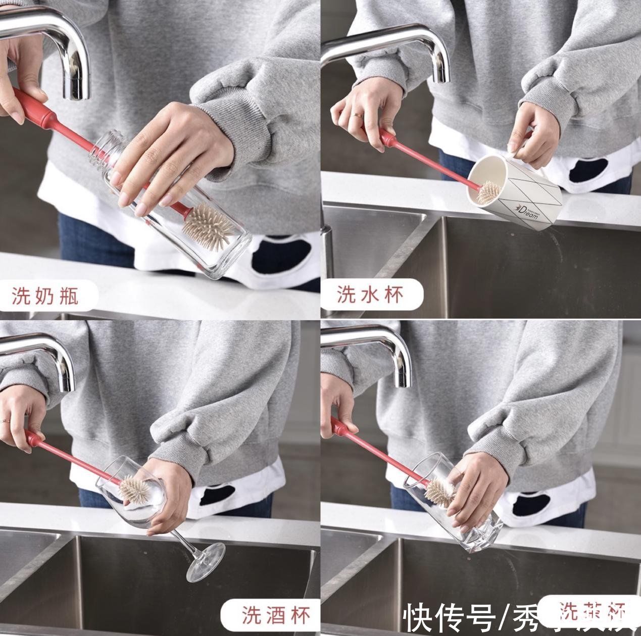 好物|好物推荐‖奶瓶刷清洁奶瓶更干净