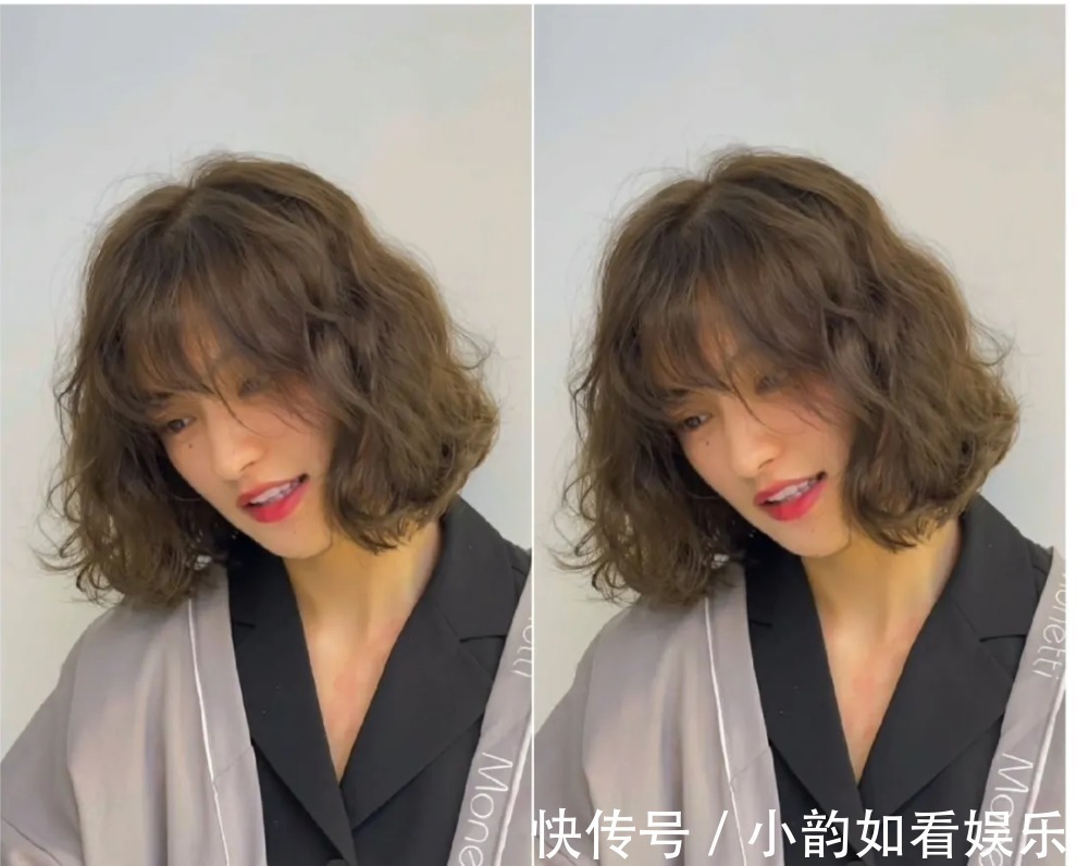 短发 头发细软发型别乱剪,烫卷剪短发,让你变身高颜值