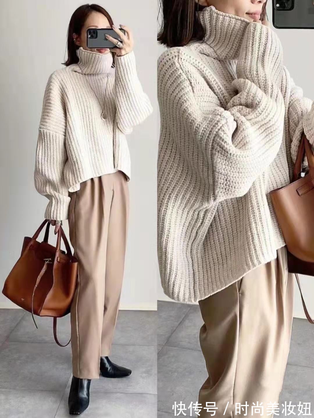 路人感 中年小个子会穿更重要,“选松不选紧”,轻松摆脱路人感