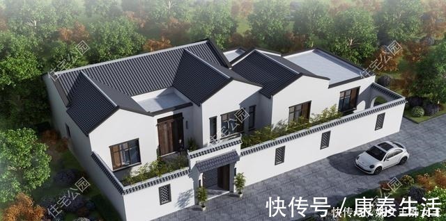 2卫|10套一层别墅图纸，养老房的最佳选择，总有一套适合你！
