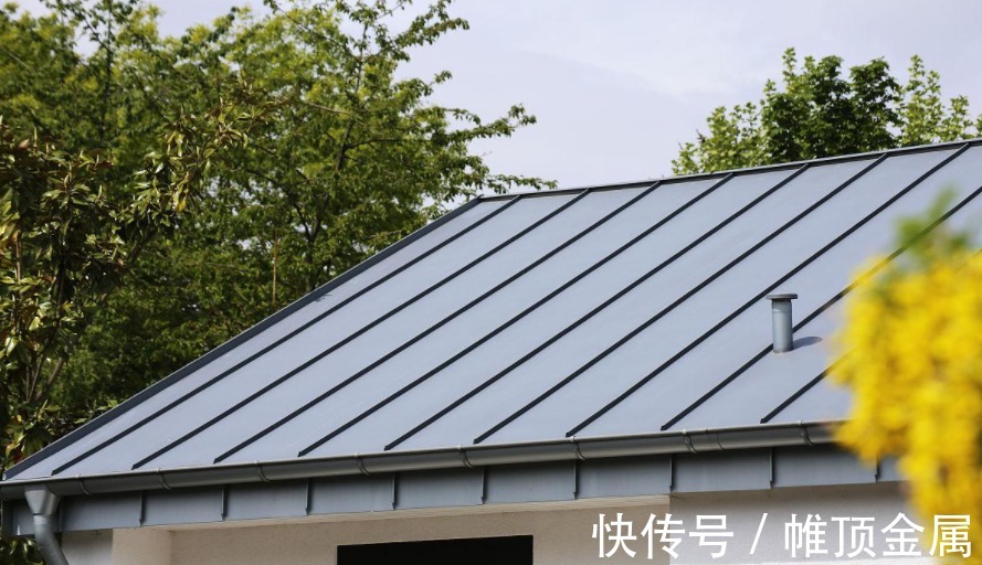 建筑|铝镁锰金属板,新型屋面材料可适合各种屋面造型