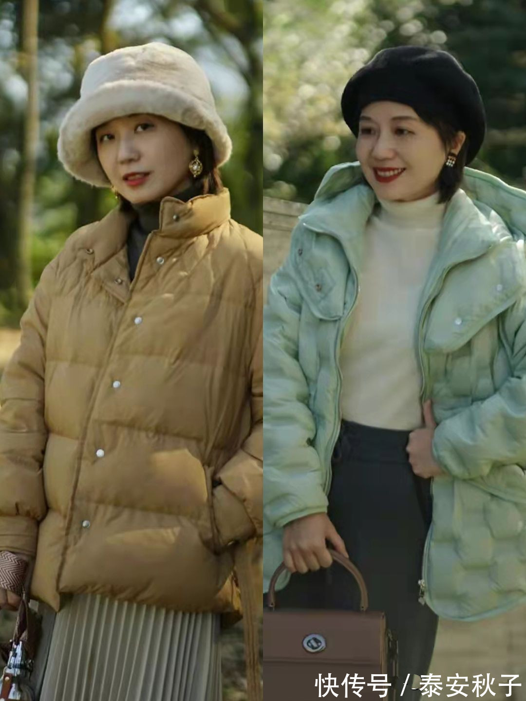 阔腿裤 年过50岁的中年女人,冬天就别再“露脚踝”了!今年流行这样穿:气质又显高级!