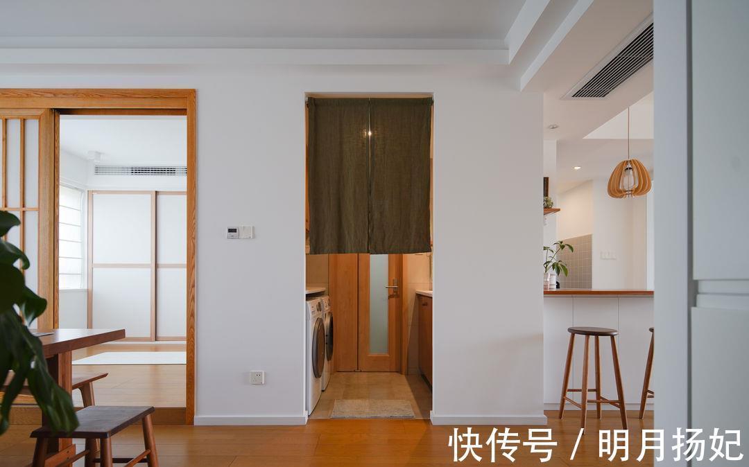 原木色|夫妻的70㎡原木风两居，自然舒适功能完美，打造出一个理想中的家