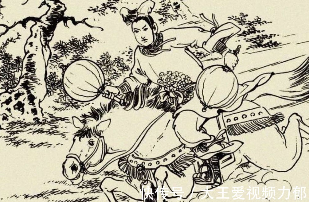 罗成#秦琼罗成的两大虎子,勇冠三军,力大无穷,有三点相似,三处区别