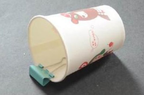 一次性纸杯上夹个长尾夹,好多人不知道有啥用,但用过的人都夸好!