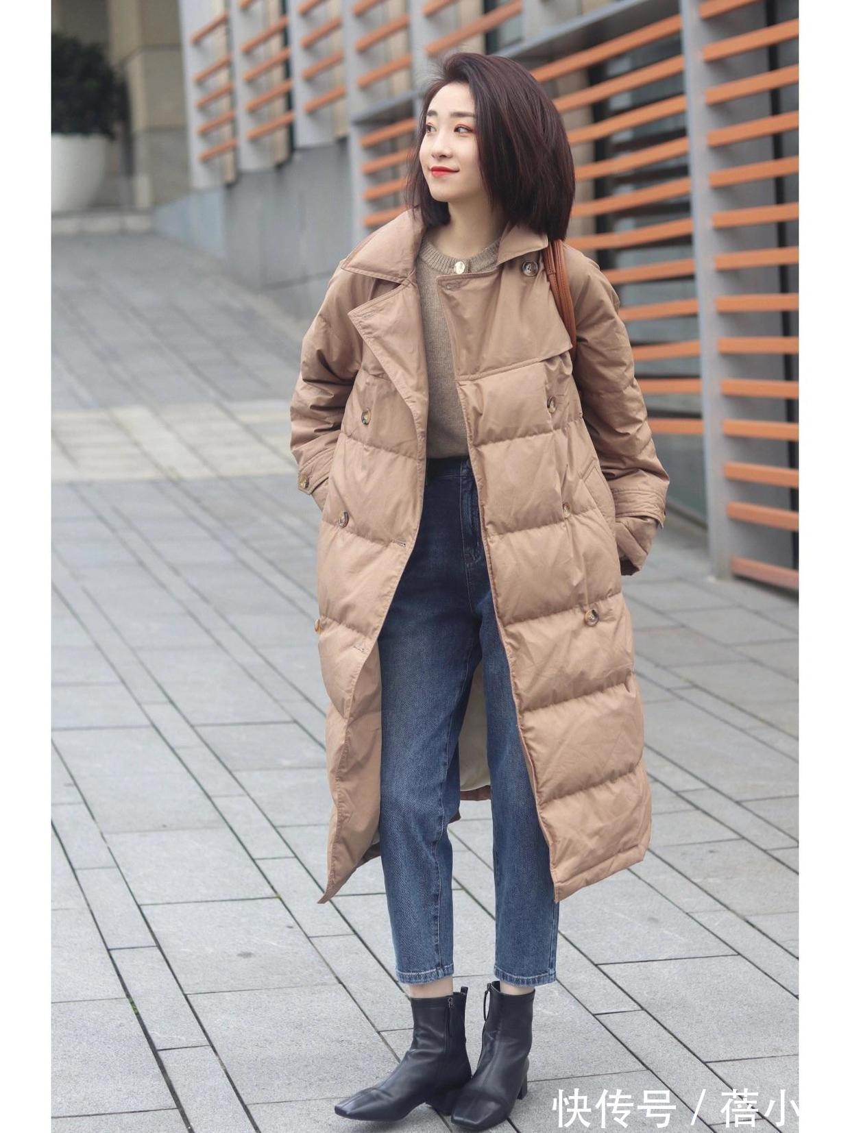 穿搭 简约、高级又chic!“羽绒服”就是要这么穿,搭配小白直接照搬