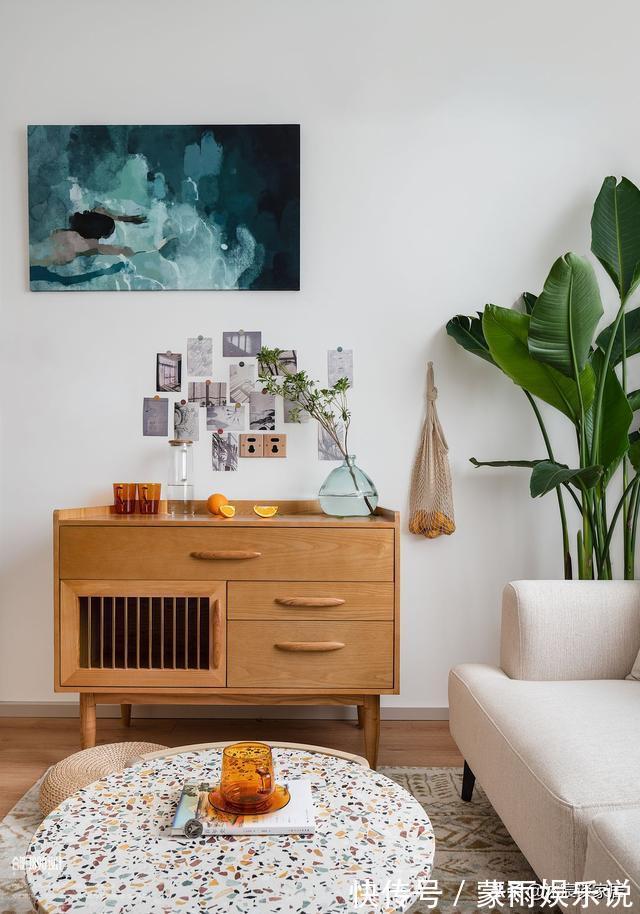 沐宸|她一人独居56㎡小宅,全屋温馨自然,与小猫相伴,生活幸福美满