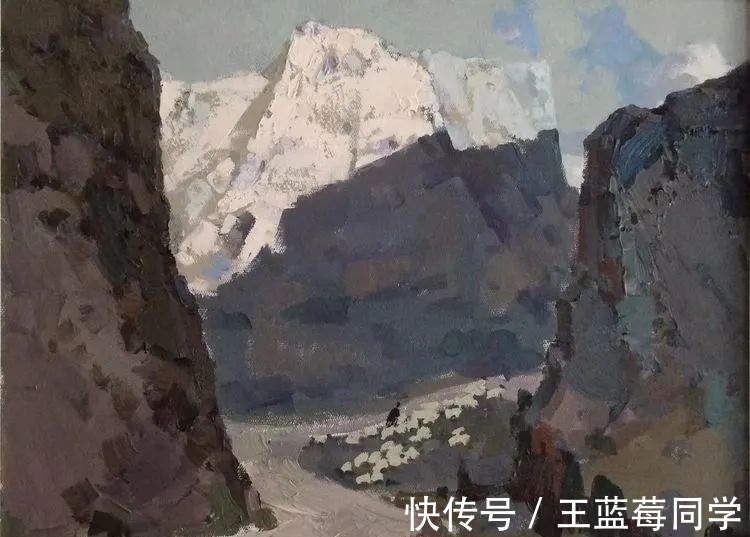 妥木斯|油画家李化军教授写生作品