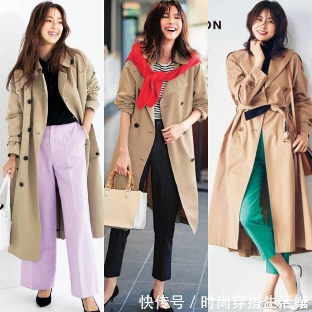 街拍|为什么你穿风衣显矮又显胖?关键在这5个细节,显高显瘦
