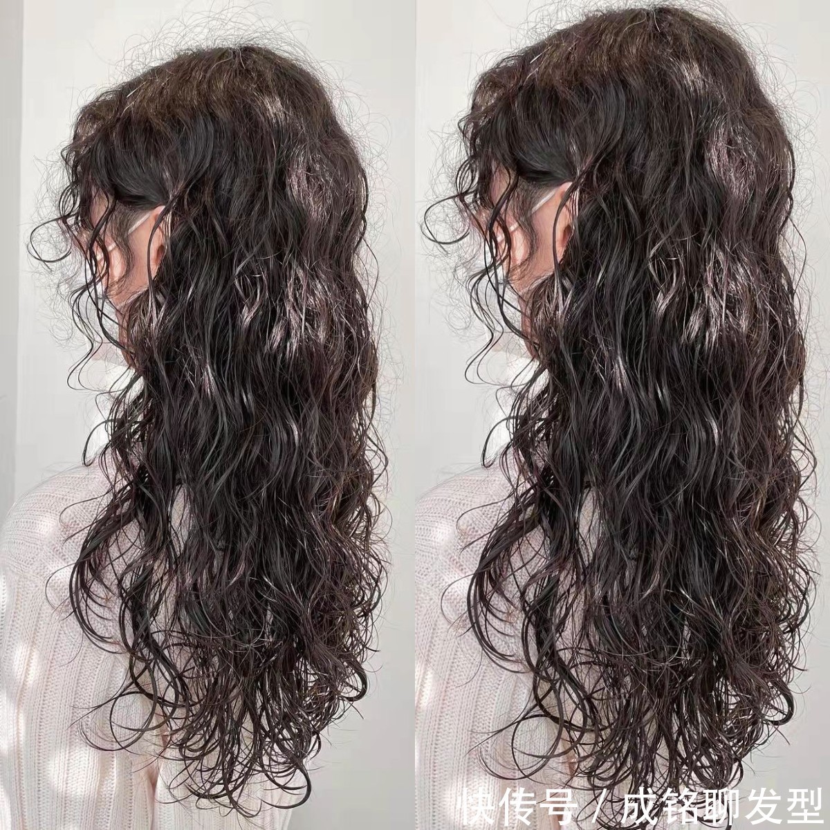 发蜡 冷烫后湿发有卷,干后无卷还毛躁?是没烫好还是没有打理好?