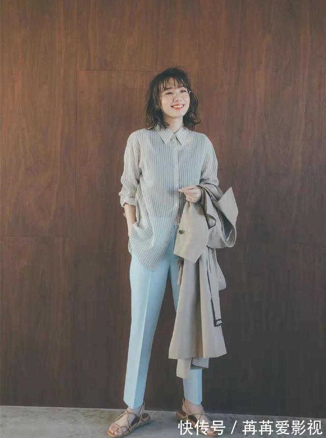 锥形裤|太好了,春夏最美的“基本款穿搭”赏析在此,日本优衣库真给力