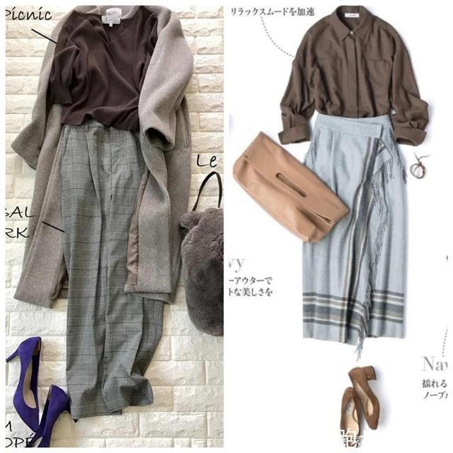 日杂放大招了，“高级灰穿搭”太惊艳，优雅时髦精们千万别错过