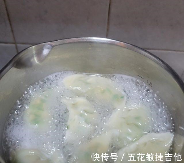美食天下|虾皮鲜肉韭菜水饺，味道很鲜美，超好吃！