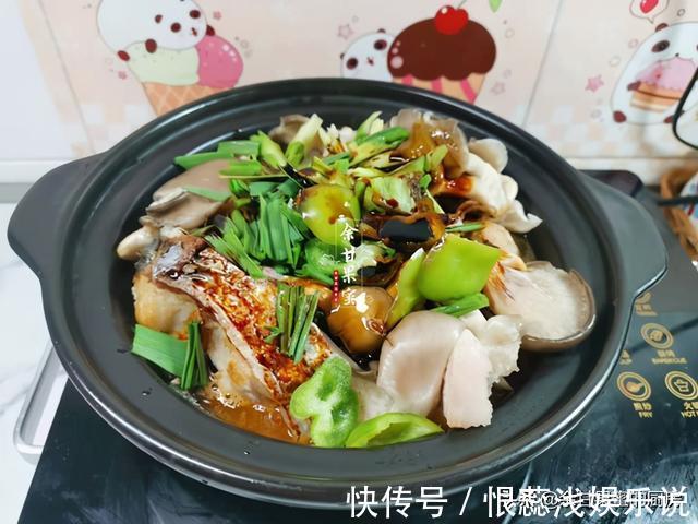 鲢鱼|砂锅鱼煲,简单烧一烧,连锅上桌,暖胃下饭