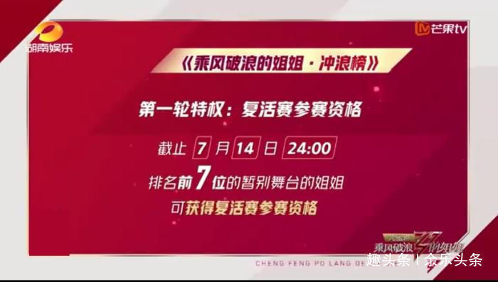 《姐姐》7位具有復活賽資格的姐姐已經確定，有你支持的姐姐嗎