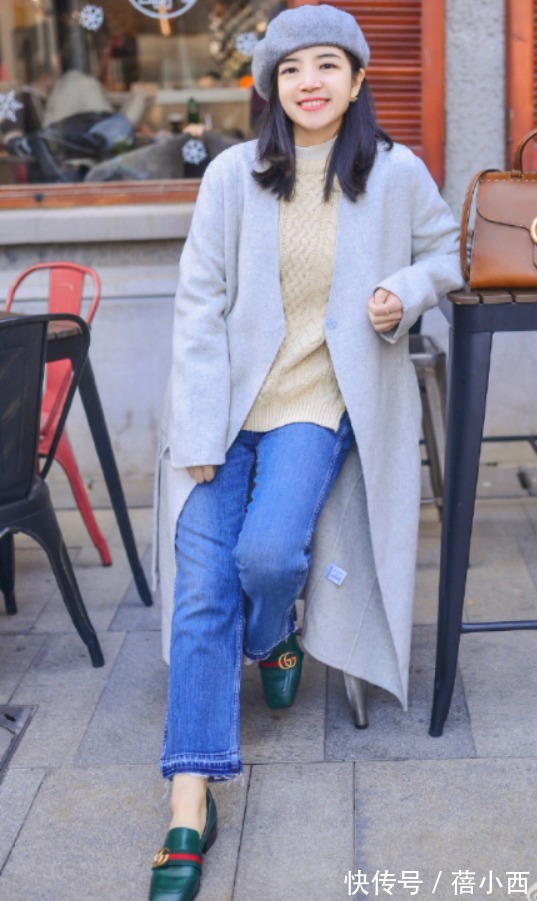 阔腿裤|秋冬告别小白鞋,这双“乐福鞋”才是精致女孩该有的,显高又显瘦