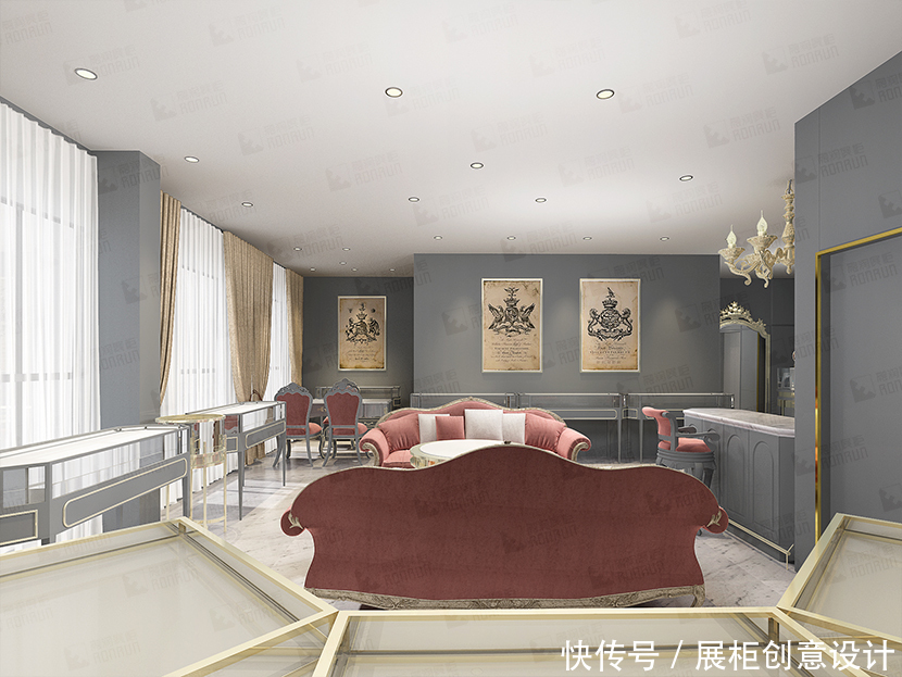 珠宝店|中国设计的珠宝店,绝对不比国外的差!