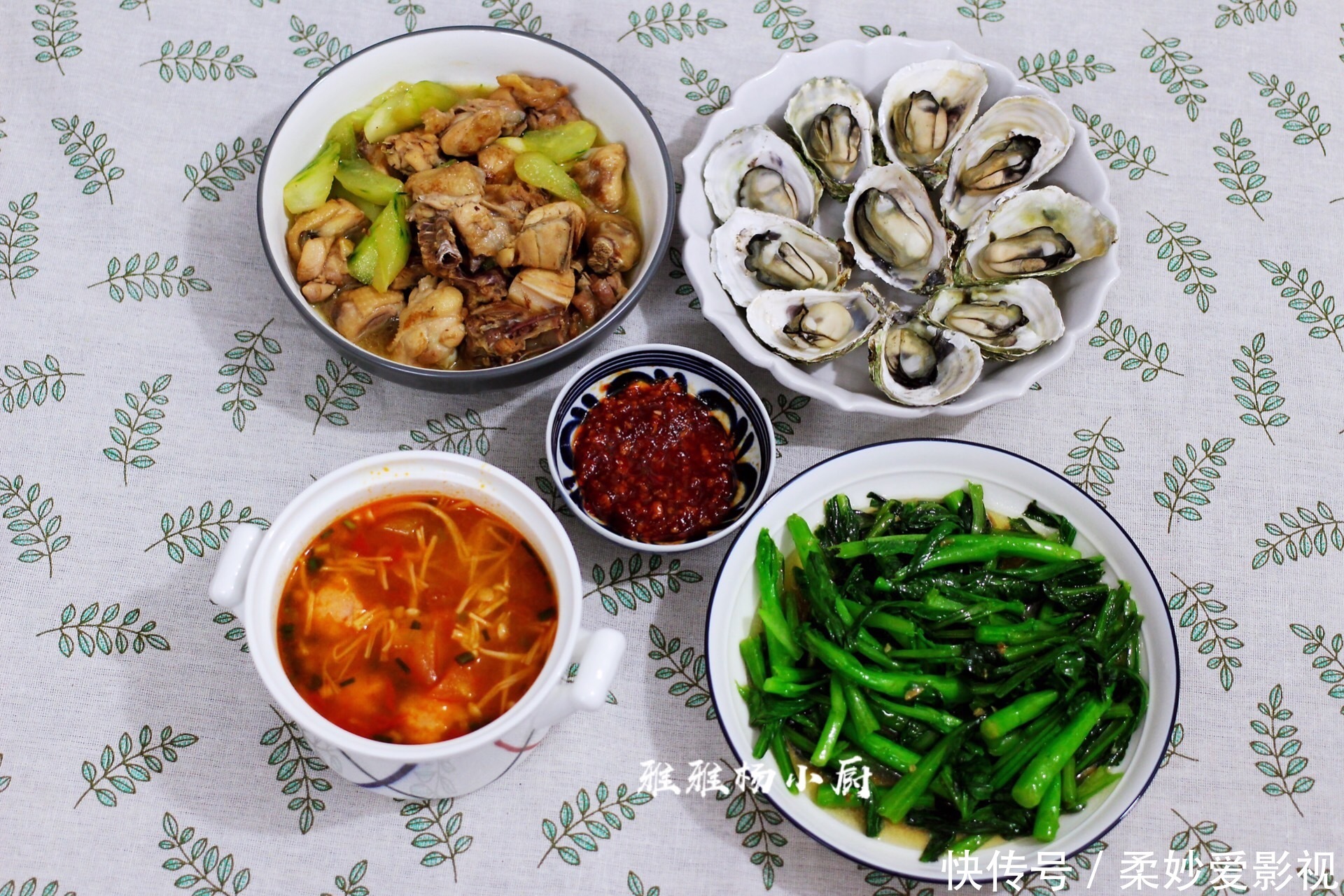 值得|晒晒我的家常晚餐,三菜一汤,花费50元,圈友值得,想吃!