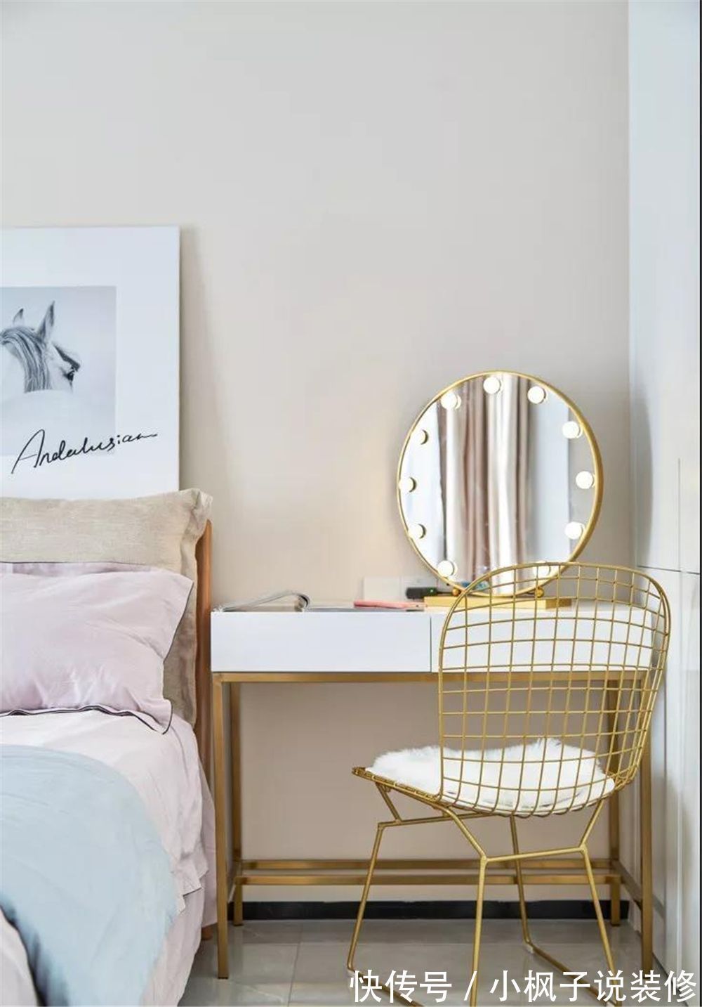 主卧|76㎡北欧风两室一厅,全屋装修清新明亮又通透,真的太漂亮了