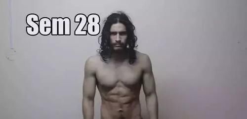 记录照|8个月,这个小伙用35张记录照告诉你,健身能带给身材多大改变