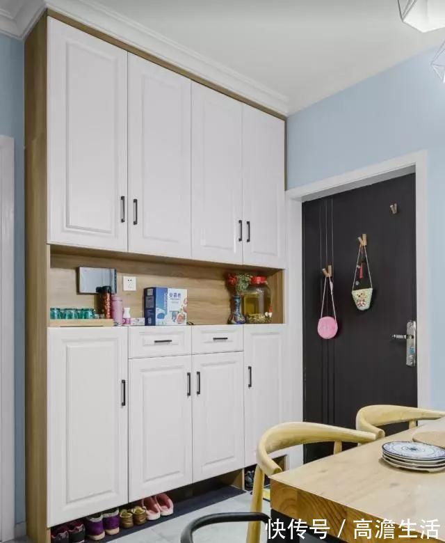 房子|以后有房子了,入户鞋柜也要这样装,美观而且实用,特别喜欢