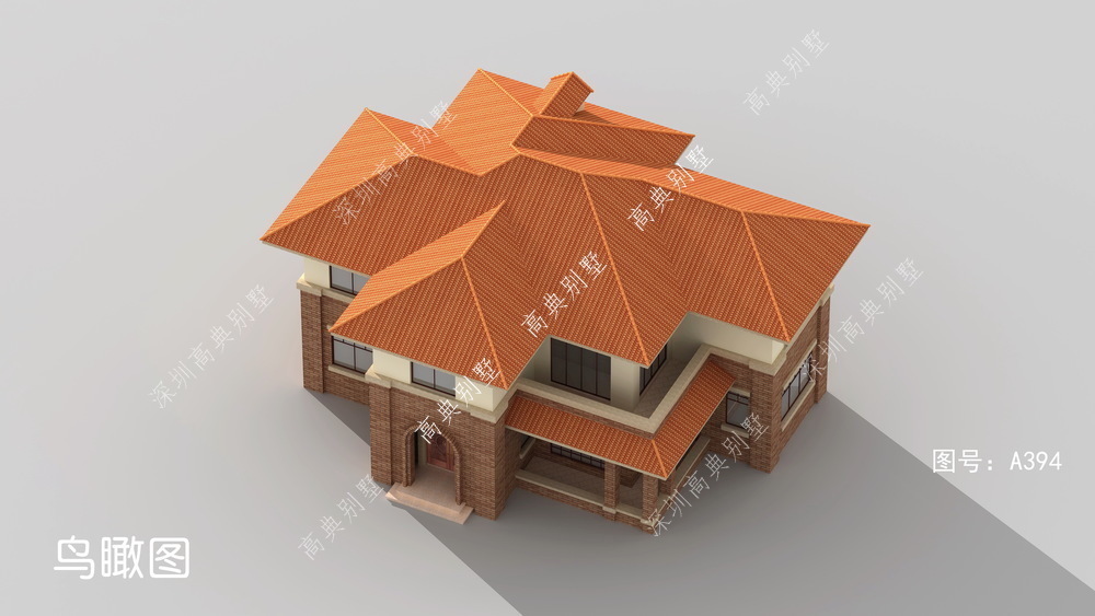 小别墅|精致大气的欧式小别墅,布局合理,建在村里就是亮点。