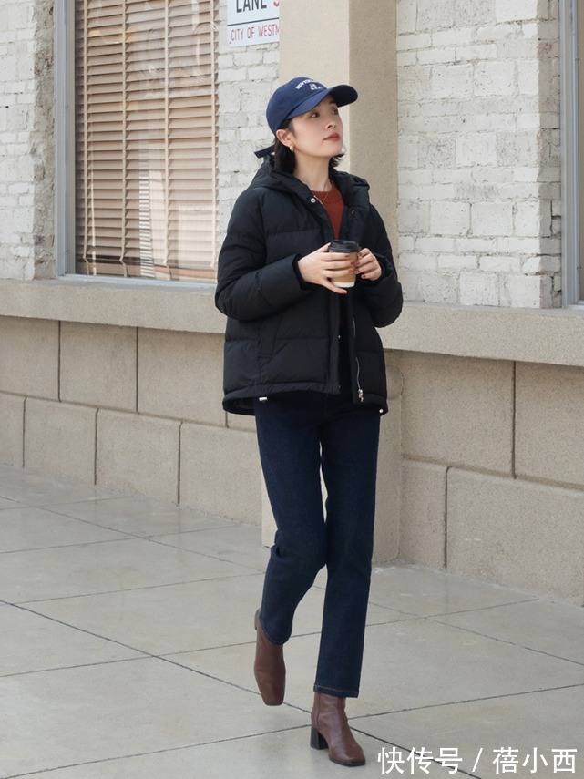 今年建议少穿“大衣”多穿“羽绒服”,学博主这样穿,保暖还洋气