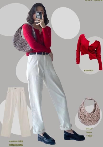 新年怎么穿，喜庆又时尚？看这八种搭配，显瘦好搭配