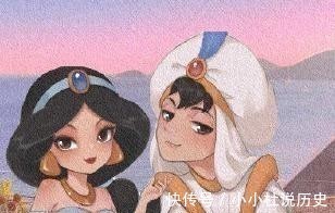 公主|迪士尼公主情侣头像,公主们都有属于她的王子,艾莎却有些不对劲