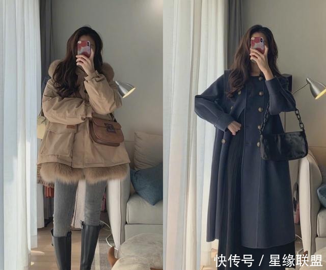 冬天别穿的太沉闷，奶白咖色浅灰等浅色系温暖又大方，好看还气质