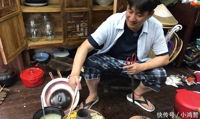 黄磊 向往的生活:蘑菇屋伙食升级,黄磊吃火锅笑容满面,节目组不坑了