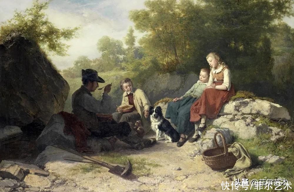 蒂奥多·|乡村生活~比利时画家蒂奥多·杰拉德油画作品欣赏